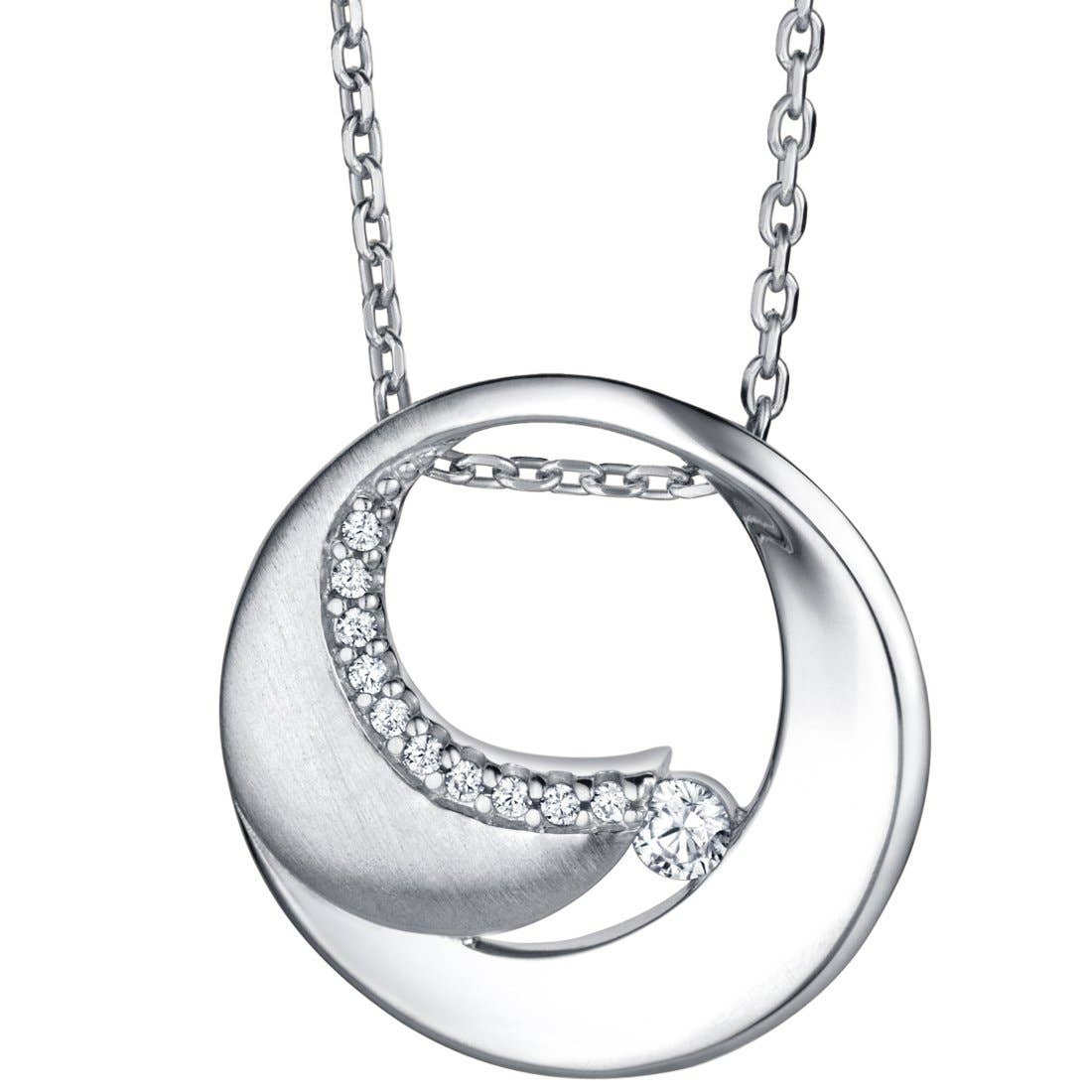 Peliani - Wholesale Pendant/Charm Necklace - Sterling Silver Inner Circle Pendant Hypoallergenic0