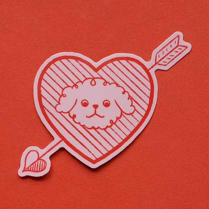 Adhesivo de vinilo Puppy Love para venta al por mayor de These Things