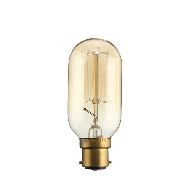 Ledsone - Wholesale Light Bulb/Puck - B22 T45 60W Dimmable Incandescent Vintage Light Bulb3