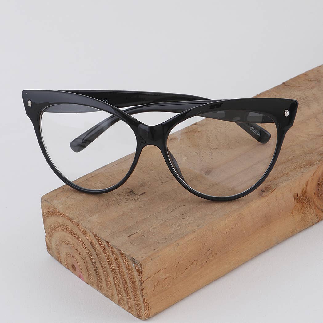 Clear Cat Eye Glasses for wholesale on Faire3