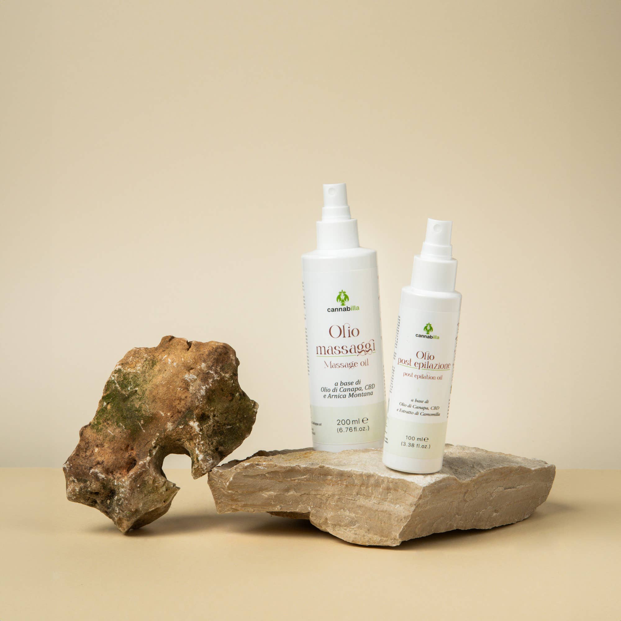 Cannabilla - Wholesale Bath/Body Oil - Hemp Massage Oil2