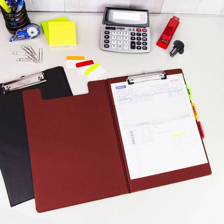 BAZIC Products - Wholesale Clipboard - PVC Clipboard A4 Size Folder w/ Low Profile Clip5