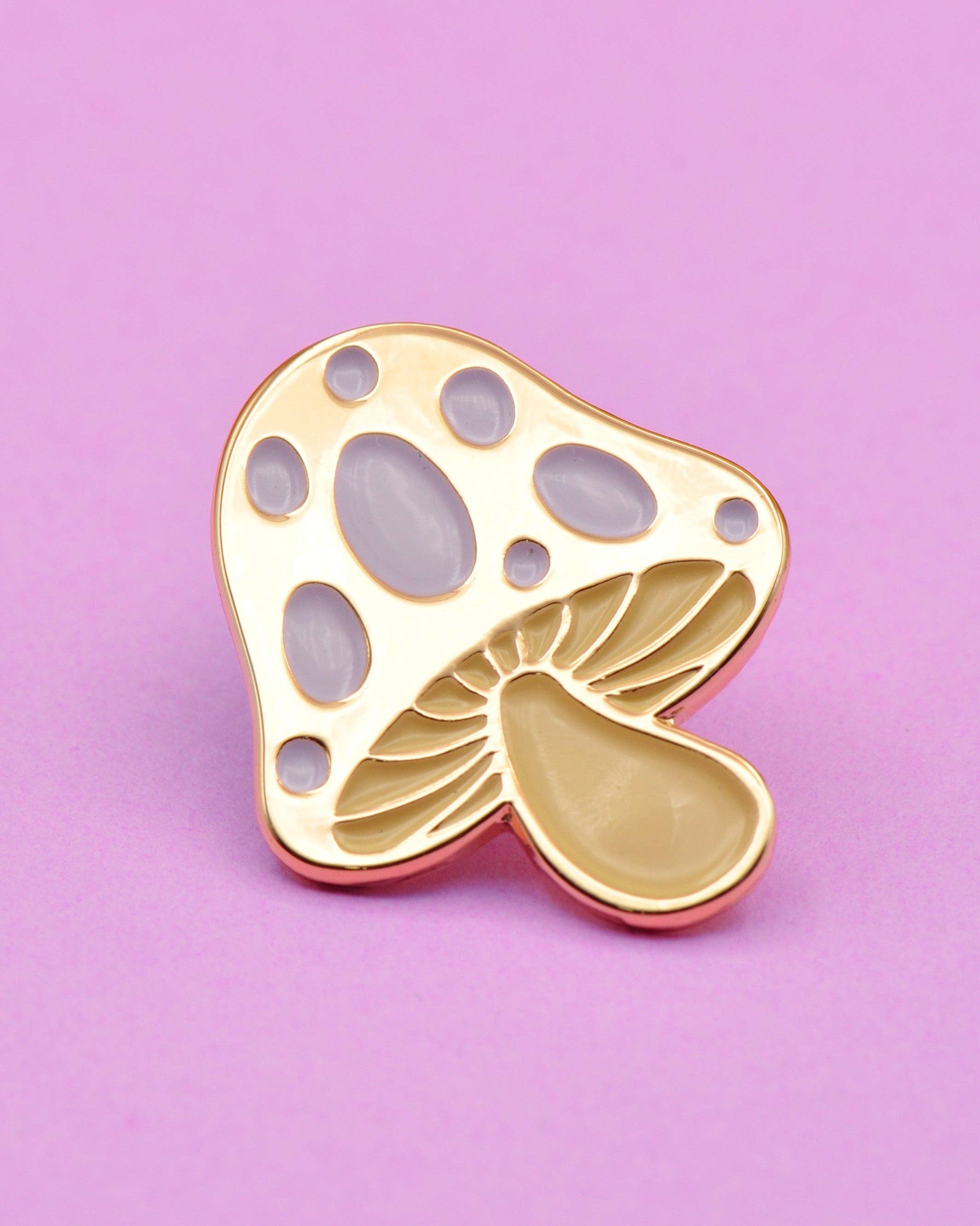 And Here We Are - Wholesale Lapel Pin/Button - Mushroom Nature Enamel Lapel Pin - fungi gift, shroom lover - Stocking stuffer, Holiday, Gift Guide3