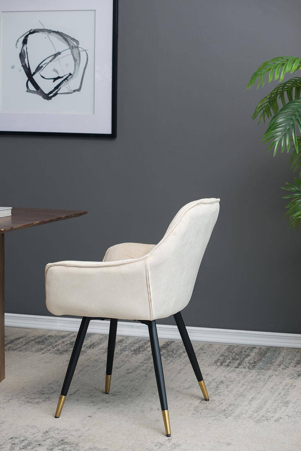 A&B Home Group Inc. - Wholesale Chair - S/2 23.5x25x34.5" Dining Chair - White1