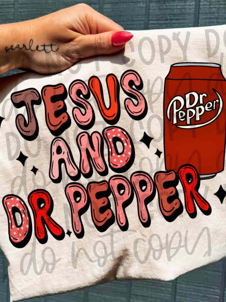 Jesus & Dr. P (T-Shirt Marfim CC) por atacado de Twisted Image Tees Wholesale