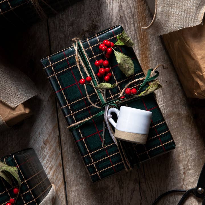 Farmhouse Pottery - Wholesale Ornament - Felted Silo Mug with Hot Cocoa Ornament1