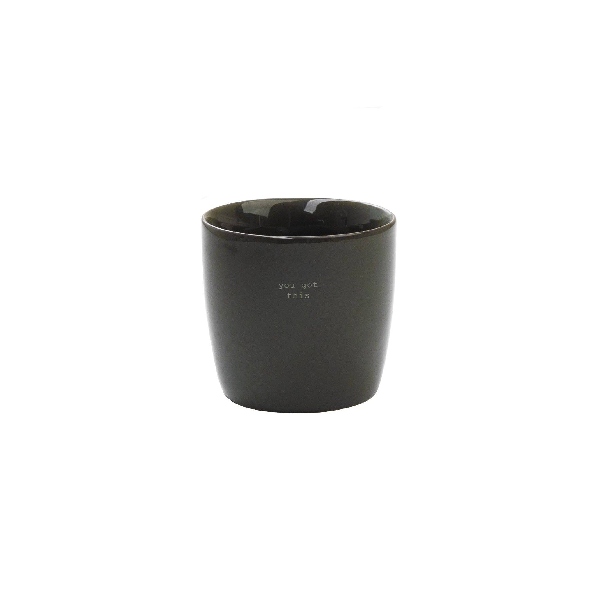 Sögne Home - Wholesale Coffee Mug - sögne krus mørk grønn you got this