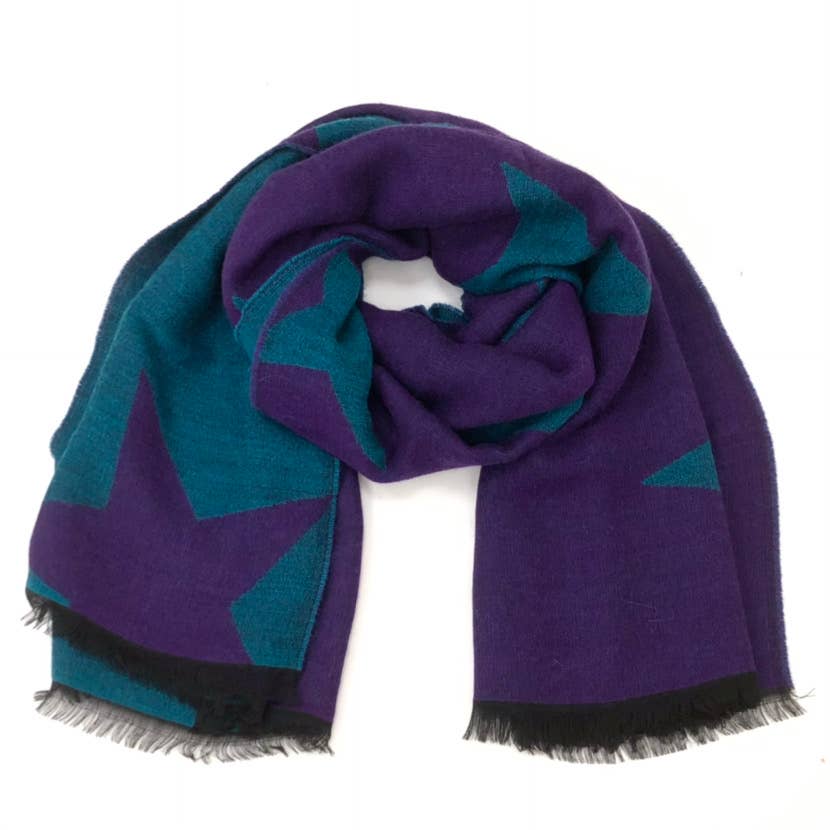 MILANO AMOUR - Wholesale Scarf - Women's - MAXI STAR DOUBLE SCARF2