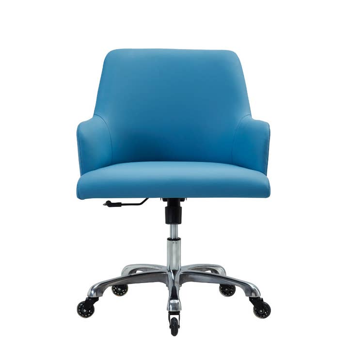 Chicago Eco Leather Swivel Desk Chair With Caster Wheels for wholesale by HitaStyles