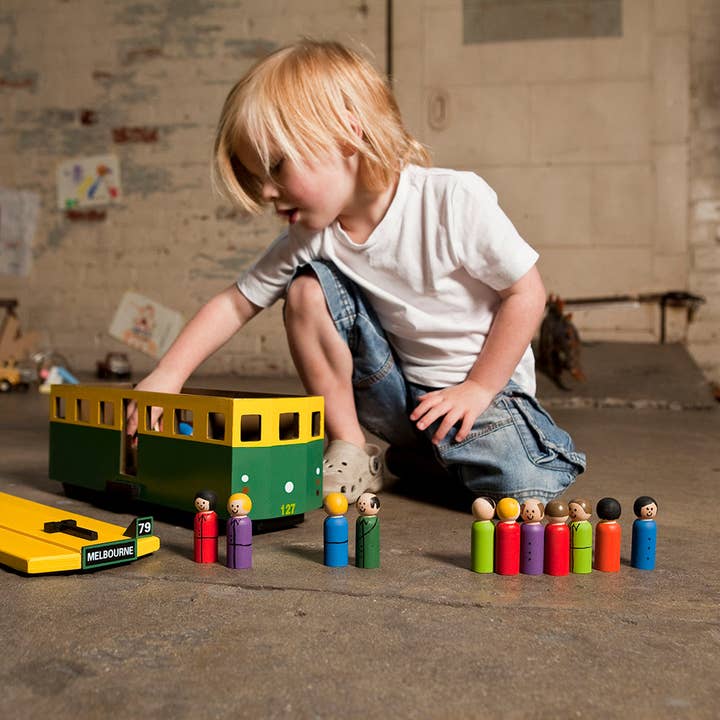 Make Me Iconic - Wholesale Toy Car/Truck - Kids - WOODEN TOY - MELBOURNE TRAM9