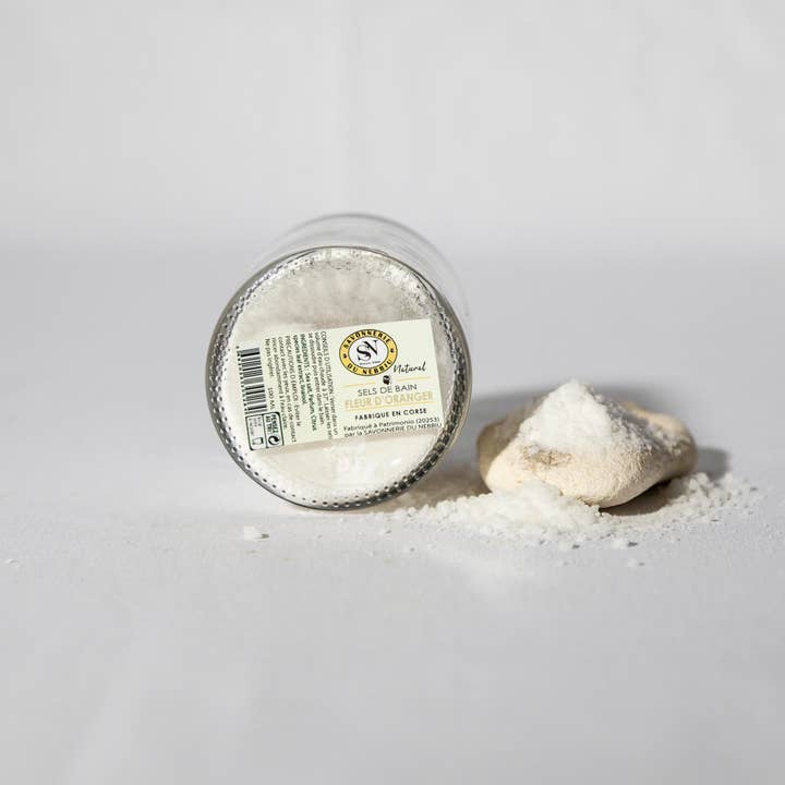 La Savonnerie du Nebbiu - Vendita all'ingrosso Sali da bagno - Sali da bagno al fiore d'arancio3