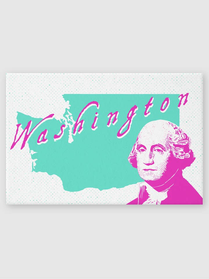 George Washington Postcard for wholesale by Pike Street Press