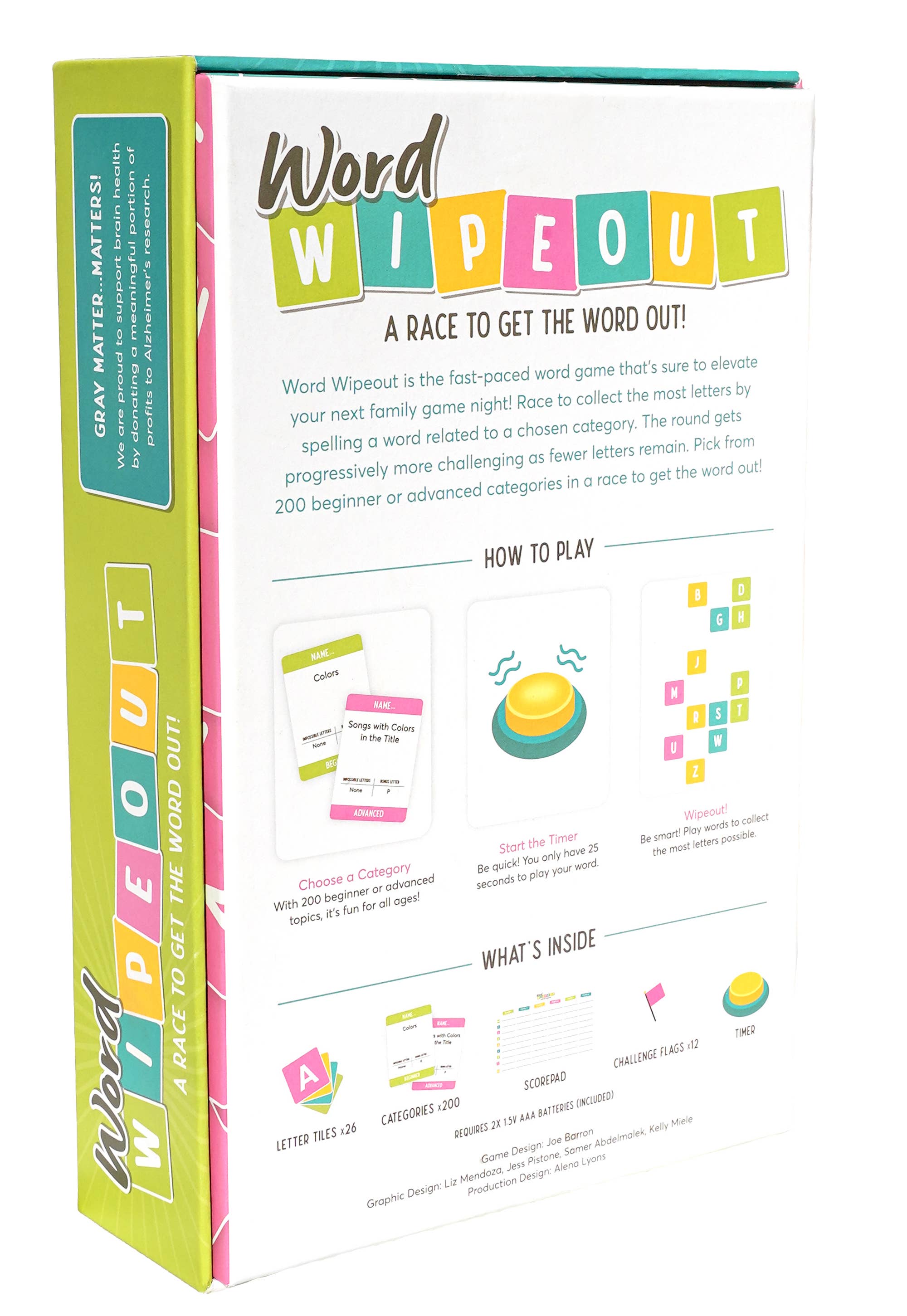 Gray Matters Games - Wholesale Board Game - Word Wipeout1