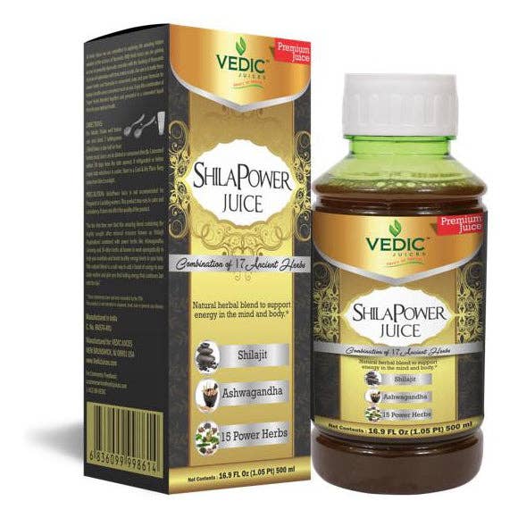 Vedic Juices - Wholesale Wellness Juice/Tonic - Vedic ShilaPower Juice 500ml