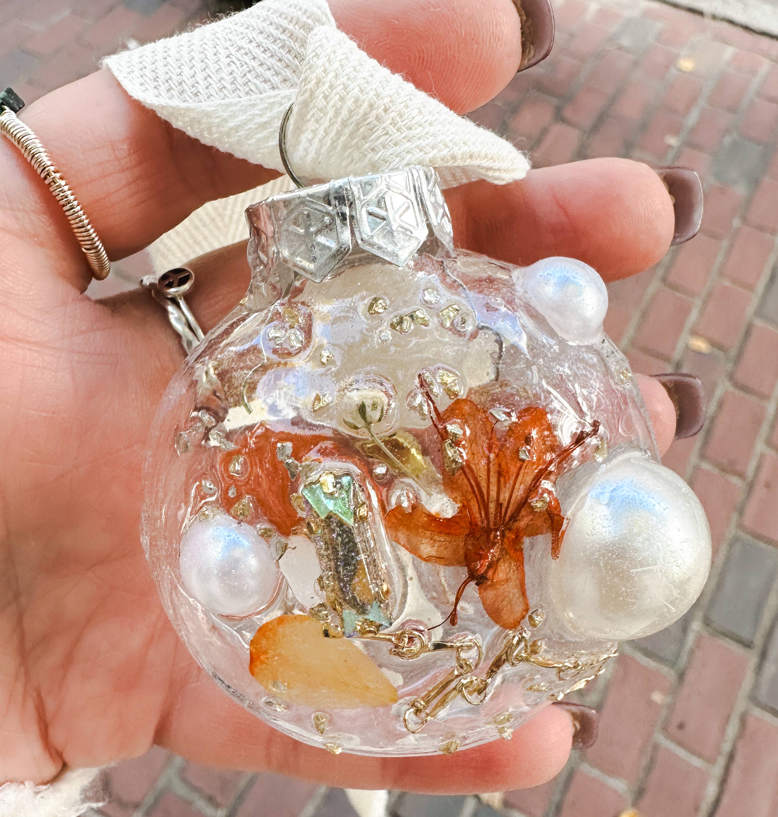 AlwaysJean - Wholesale Ornament - Pressed flower ornaments 6