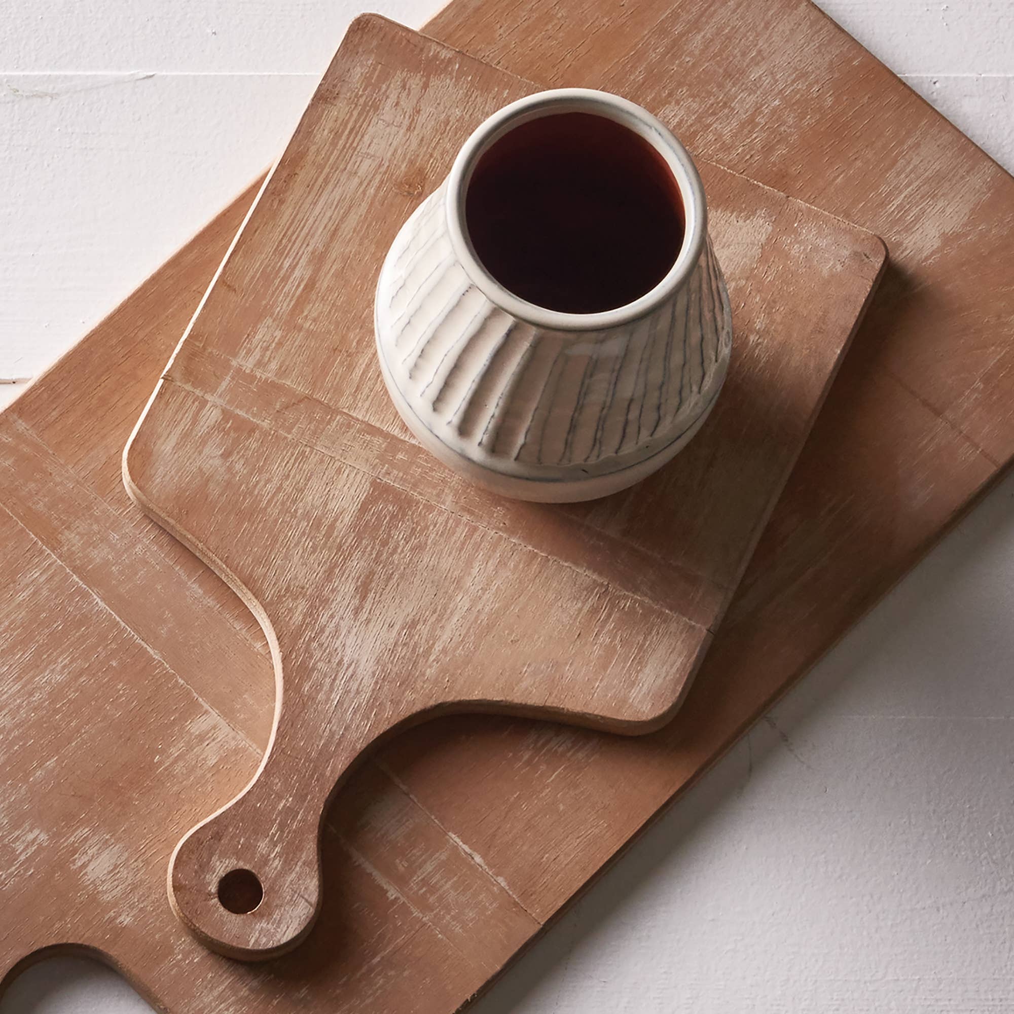 Napa Home & Garden - Vente Plateaux décoratifs - Planches à découper courtes anciennes, lot de 23