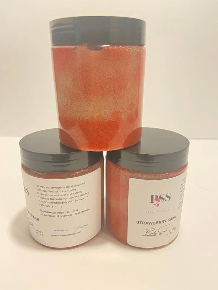 Strawberry Cake for wholesale by Petalsoftsoaps