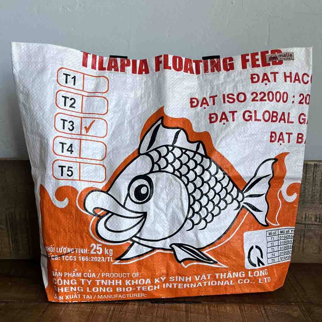 Malia Designs - Wholesale Grocery/Shopping Bag - Fun Fish Recycled Shopping Tote - Great Beach Bag - Eco Tote5