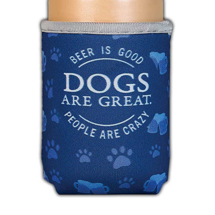 Dog Speak – wholesale Drink huggers & koozies – Beer is Good. Dogs are Great.0