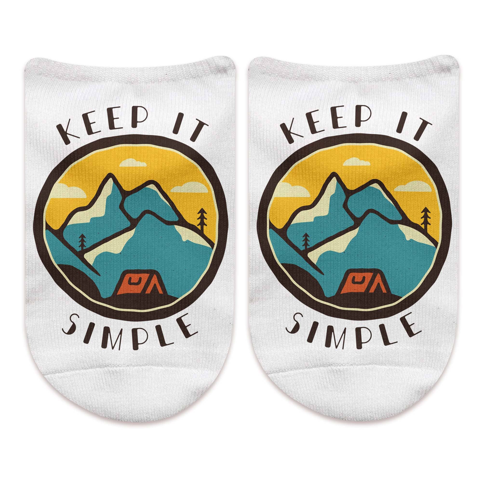 Sockprints - Wholesale Socks - Unisex - Design Your Own Gripper No Show Socks9