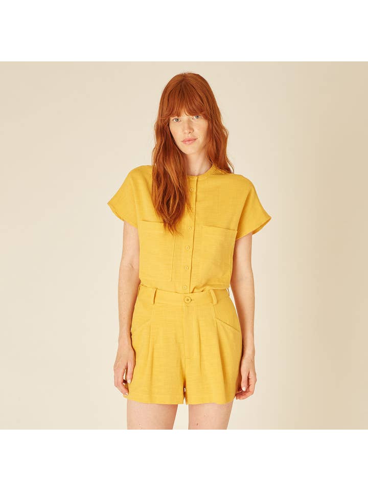 Pepaloves - Wholesale Shorts - Women's - SHORTS TIPO SASTRE 100% ALGODON