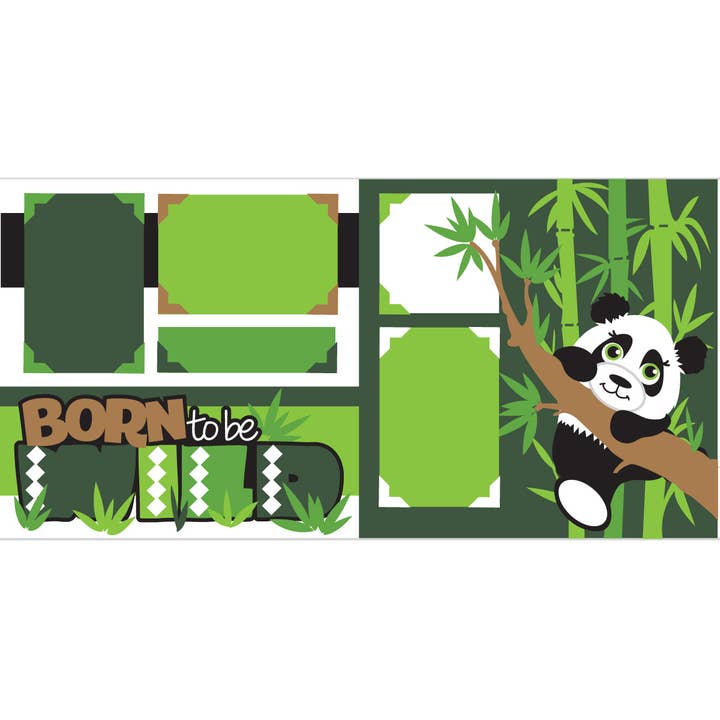 Nato per essere selvaggio per la vendita all'ingrosso da parte di Scrapbook Concierge