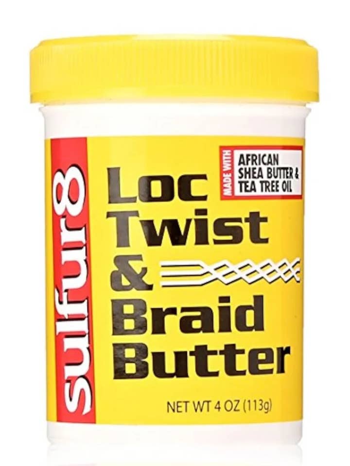 Sulfur 8 Loc Twist And Braid Butter 4 Ounce for wholesale by Hair Konection Corporation