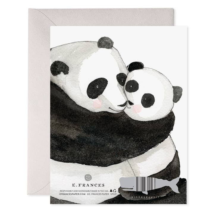 E. Frances Paper - Wholesale Mother's Day Card - Long Arms Slow Hug Sloth Mother's Day Greeting Card1