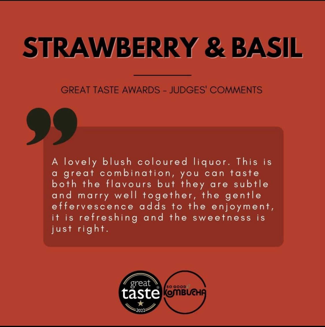 So Good Kombucha – wholesale Kombucha – So Good Kombucha- Strawberry & Basil BBE August 20255