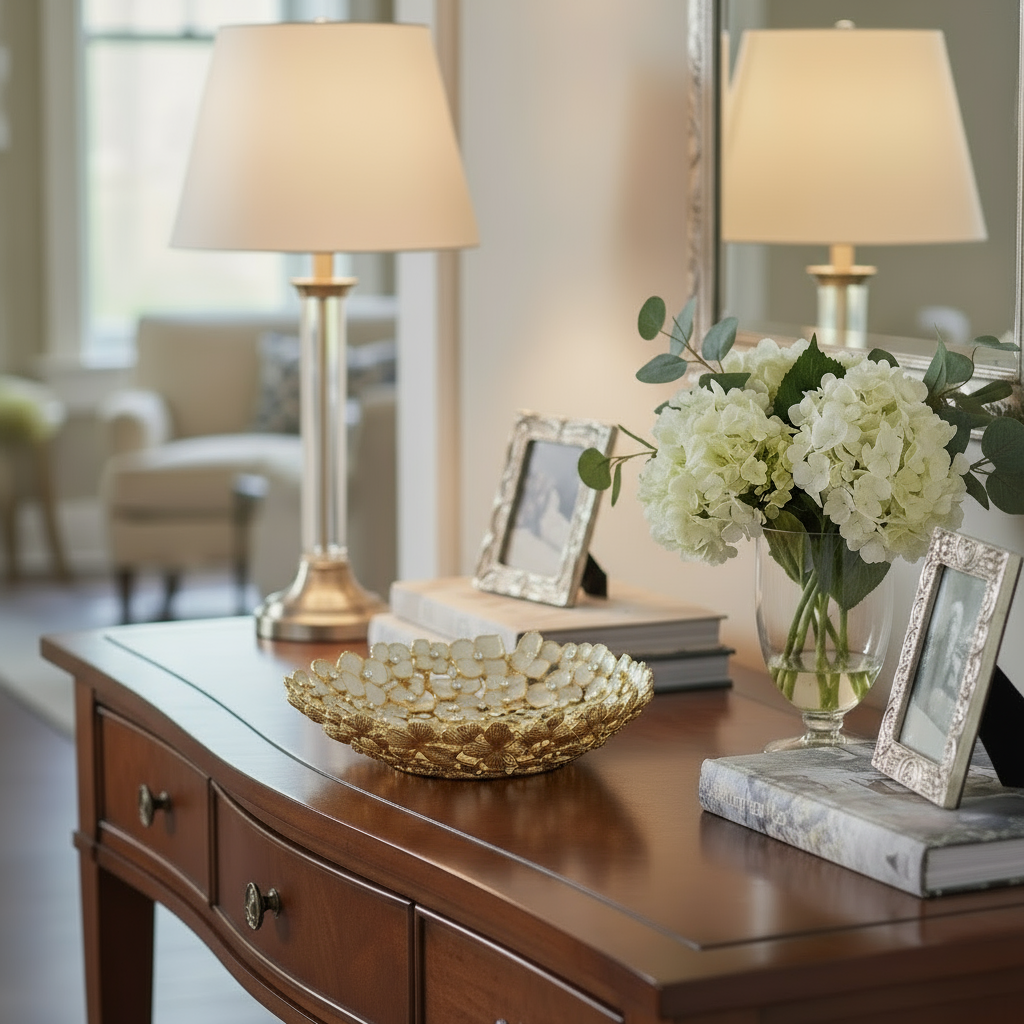 Guld Dogwood Catchall Skål | Catchall Bricka | Bricka | för wholesale på Faire1