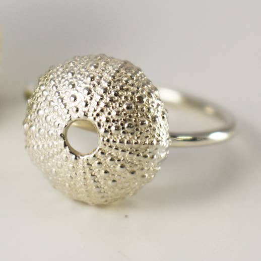 Classic Silver Sea Urchin Ring for wholesale by Kinkel Jewellery