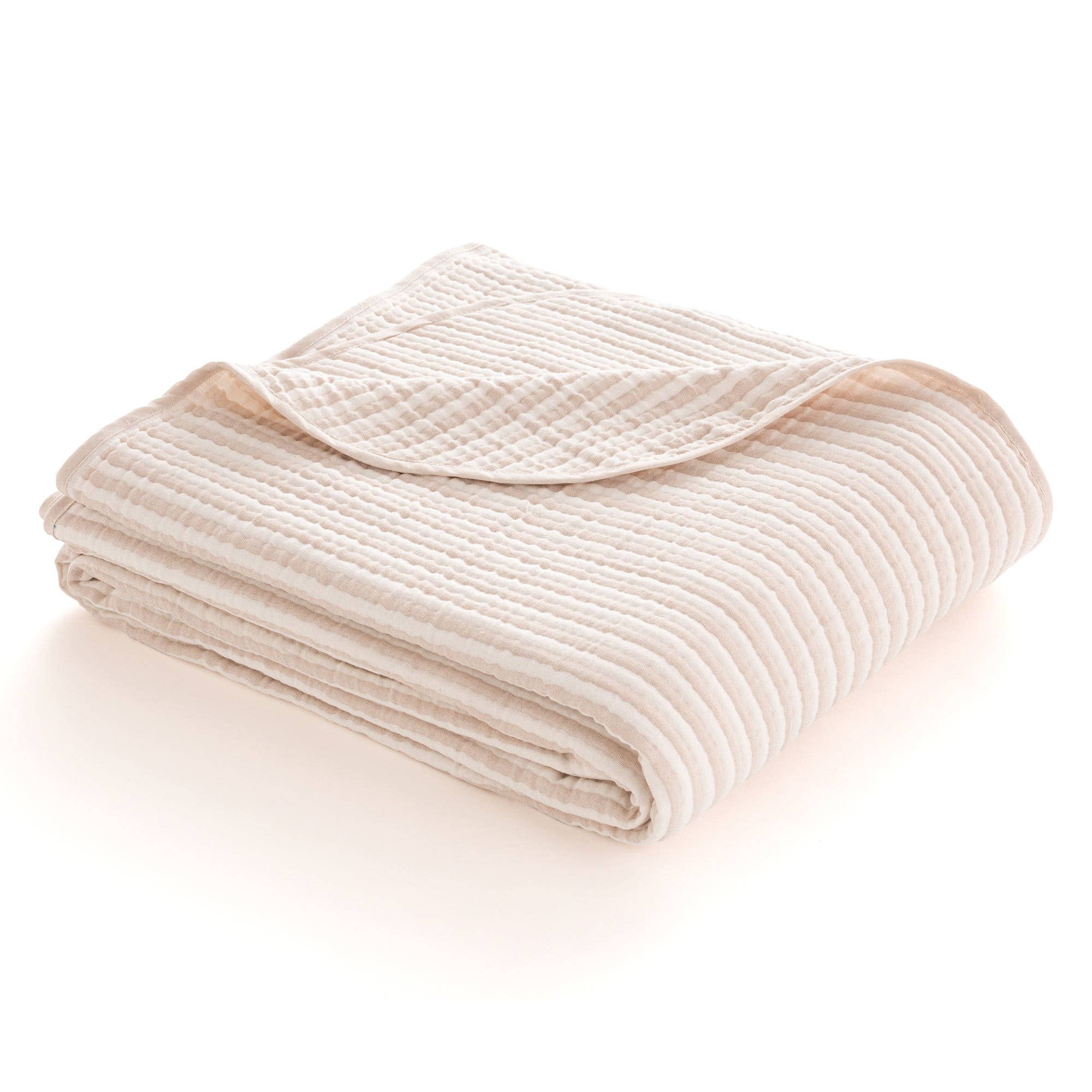 GAMUSI - Wholesale Quilt - NISA light cotton jacquard striped bedspread14