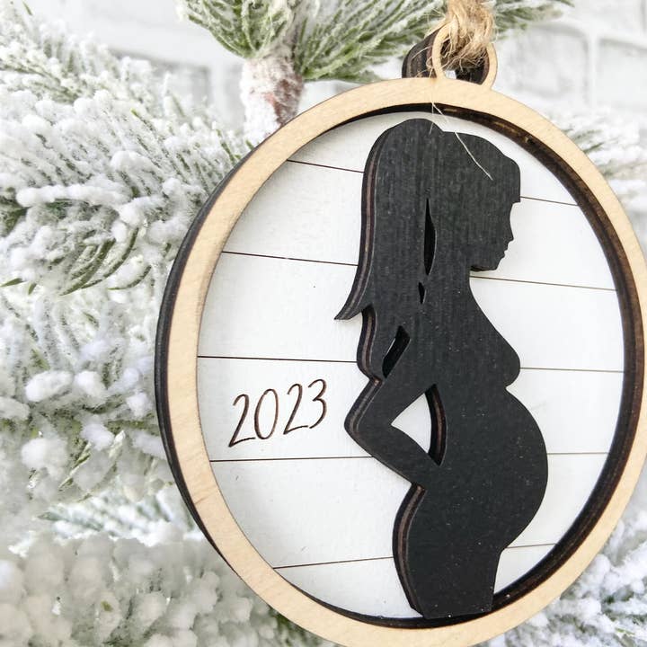 CreationsbyIvanaB - Wholesale Ornament - Pregnancy Ornament, Mama to be Ornament