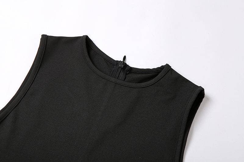 MB Fashion Wholesale - Wholesale Jumpsuit - Women's - MB FASHION  Sleeveless High Neck Full-Length Jumpsuit 736723