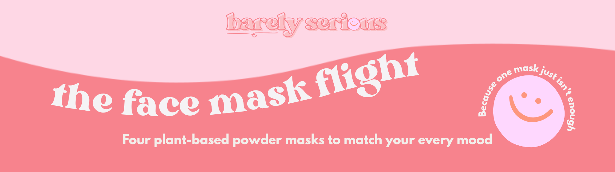 Barely Serious - Wholesale Skincare Face Mask - Face Mask Flight | Holiday Gift1