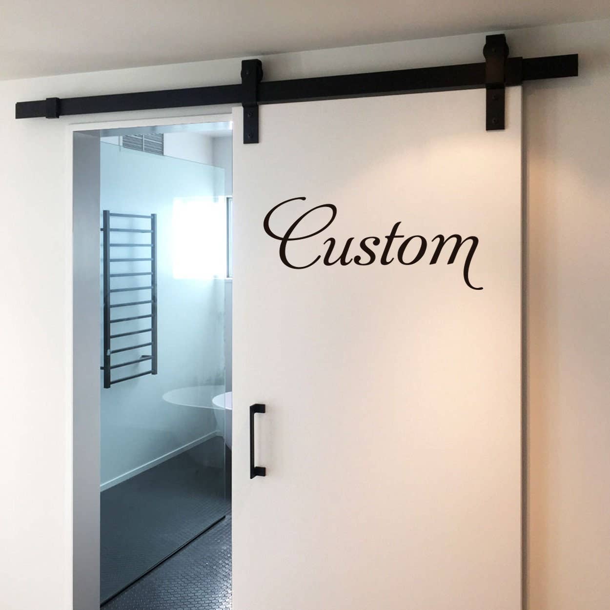 KUARKI - Wholesale Wall Decal/Stickers - Custom Text Vinyl Decal, Custom Text Door Decal0