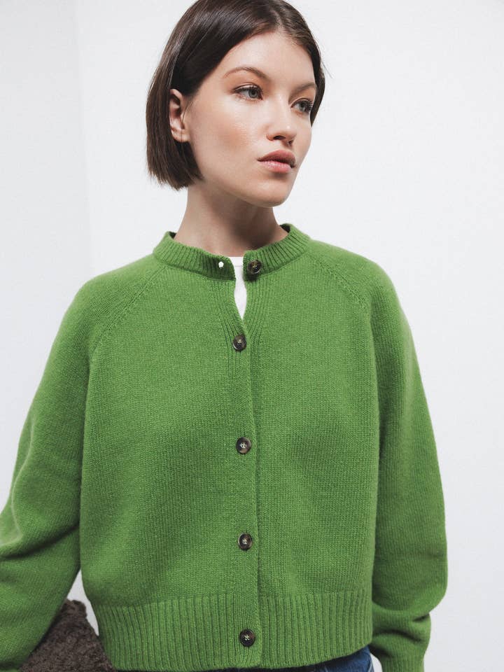 Cardigan a Maglia Rasata (431977-157) per la vendita all'ingrosso da parte di Lanidor