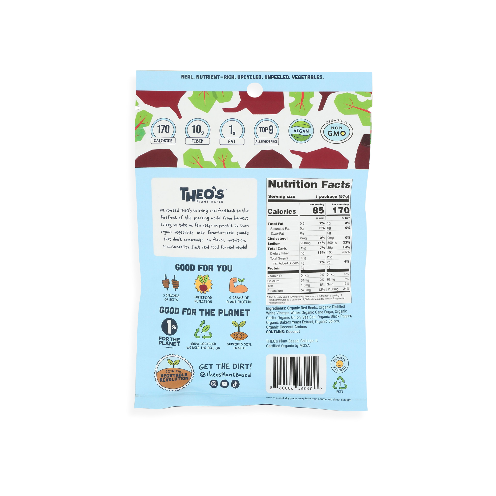 Theo's Plant-Based – Großhandel Trockenfleisch – Theo's Plant-Based Rote-Bete-Jerky Salz & Pfeffer2
