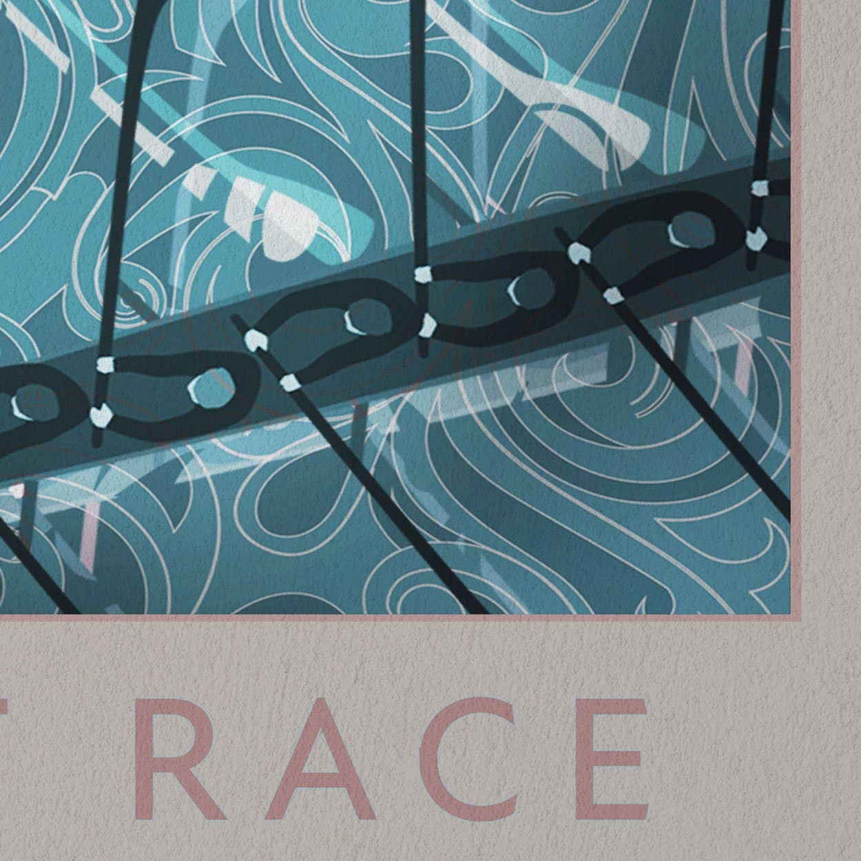 The Northern Line – wholesale Poster – The Oxford Cambridge Boat Race - Poster print1