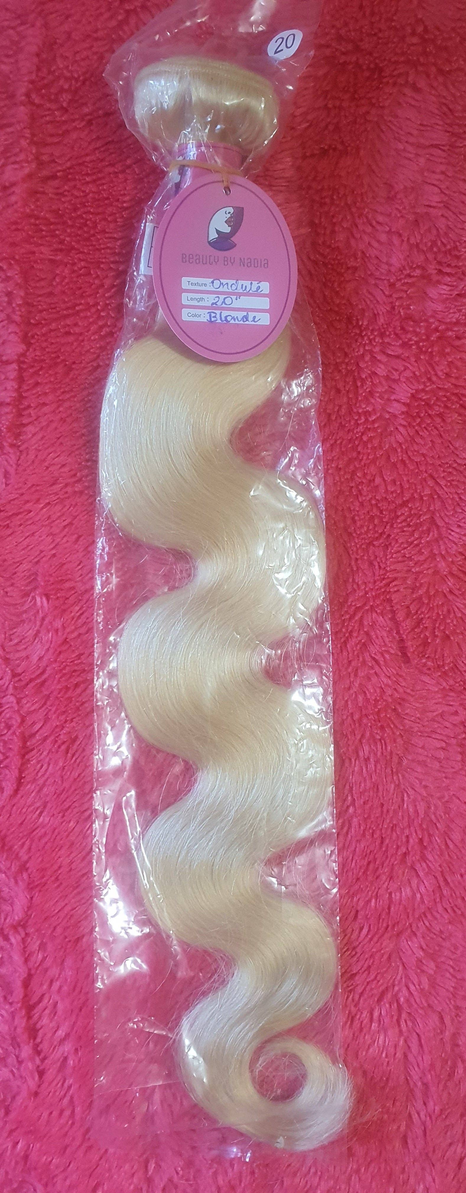 Chabinehairstore - Vendita all'ingrosso Extension per capelli - Extension brasiliane bionde ondulate0