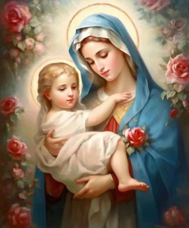 Costa Articoli Religiosi - Vendita all'ingrosso Decorazione da parete - Bambini e neonati - Quadro su tela cm. 30x40 (11,8x15,7 pollici) soggetti vari25