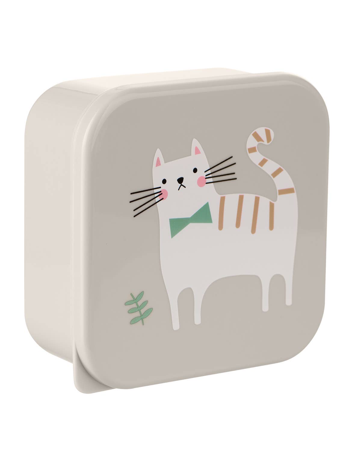 Kika Group Ltd. - Wholesale Lunch Bag/Box - Kids - PP Lunch Boxes 4pcs Kitty Cat Grey2