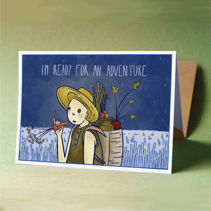 Tarjeta de felicitación de aventura para venta al por mayor de Micael Nunez