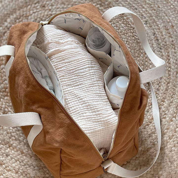 Milinane - Wholesale Diaper Bag - Baby - Changing Bag - JOSEPH - Camel2