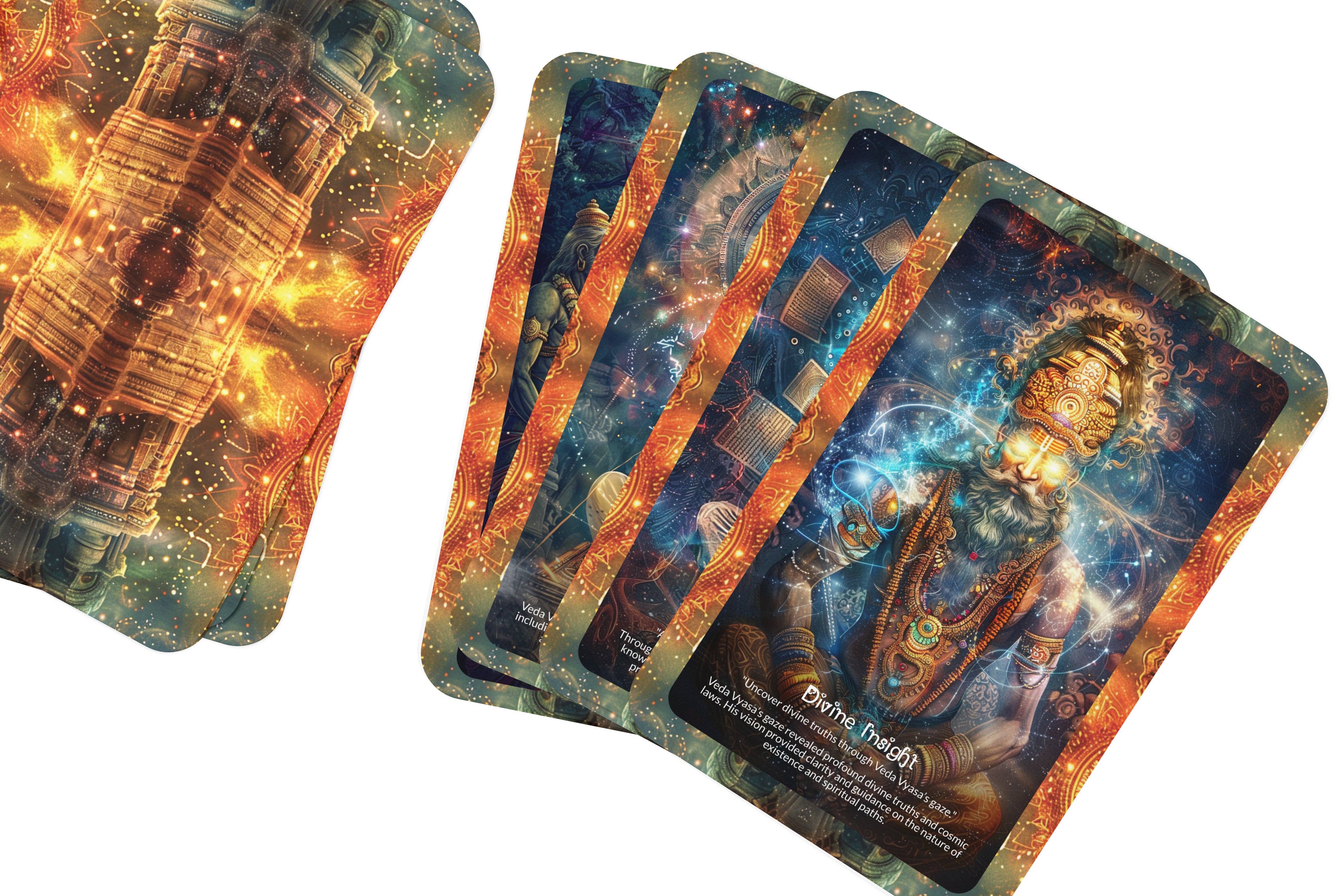 IBIZA TAROT - Vendita all'ingrosso Tarocchi - Carte Oracolo di Veda Vyasa - 22 Carte di Guida Divina5