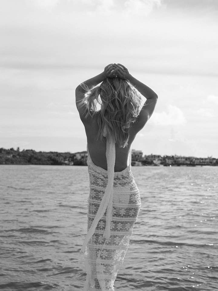 White Thea Cover-Up for wholesale on Faire1