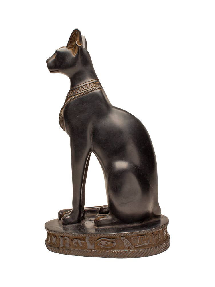 Discoveries, Inc. - Wholesale Decorative Figurine - Bastet Cat Statues - Black - Egyptian Goddess12