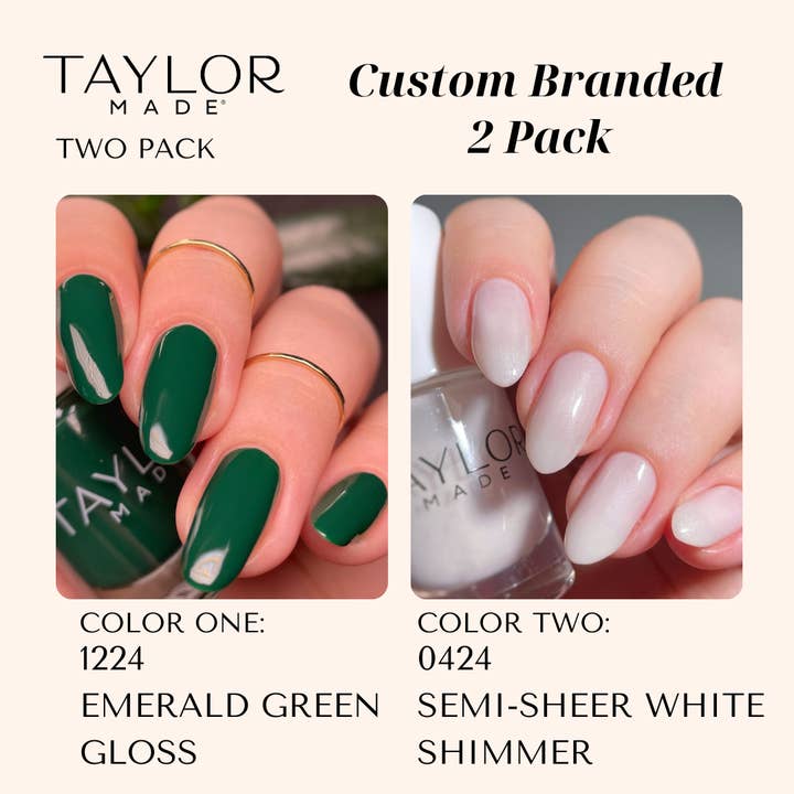 Taylor Made Polish - Vendita all'ingrosso Smalto per unghie - Smalto per unghie personalizzato: confezione da 2 a lunga tenuta + vegano + non tossico62