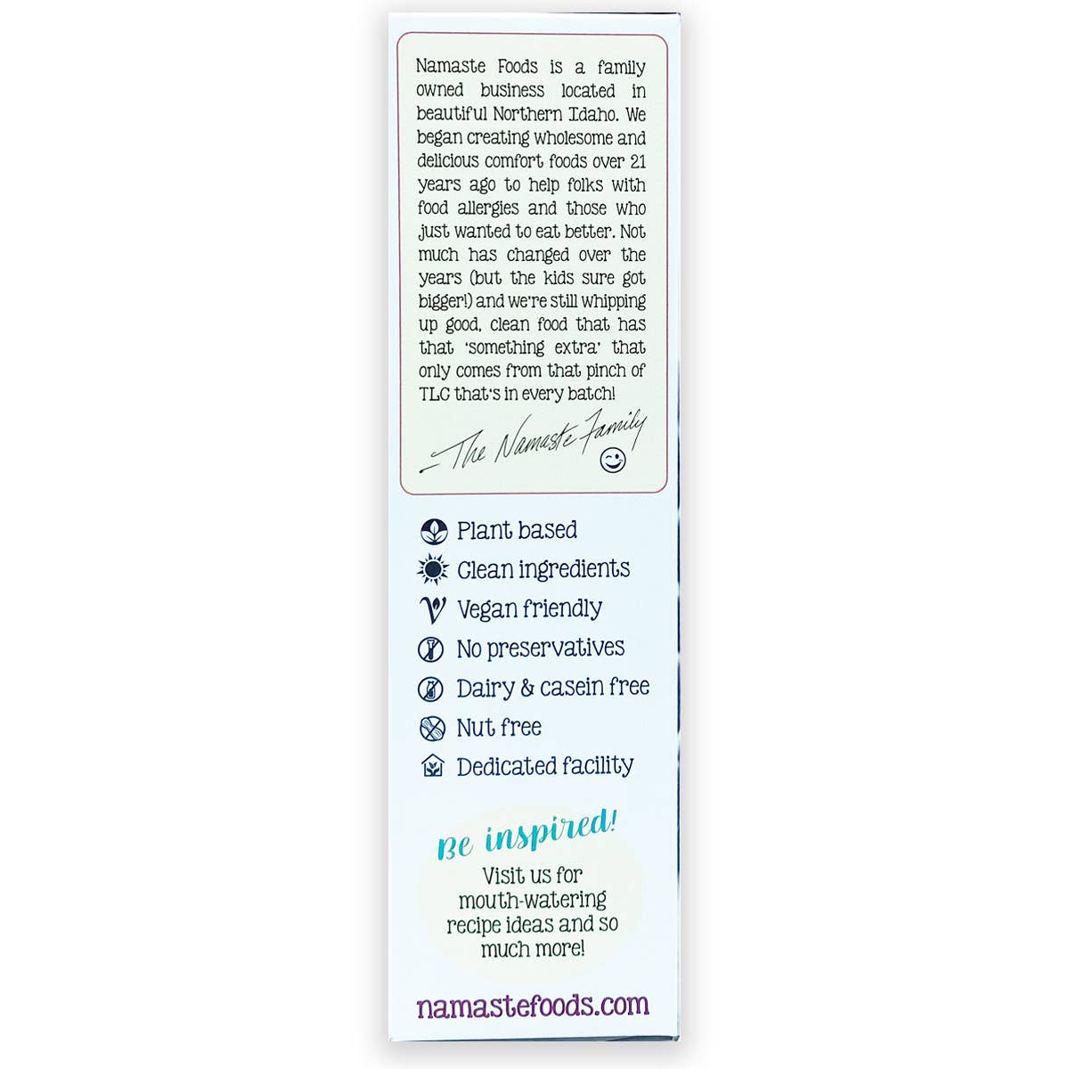 Namaste Foods – Preparado de panqueca por atacado – Mistura Sem Glúten para Waffles e Panquecas7