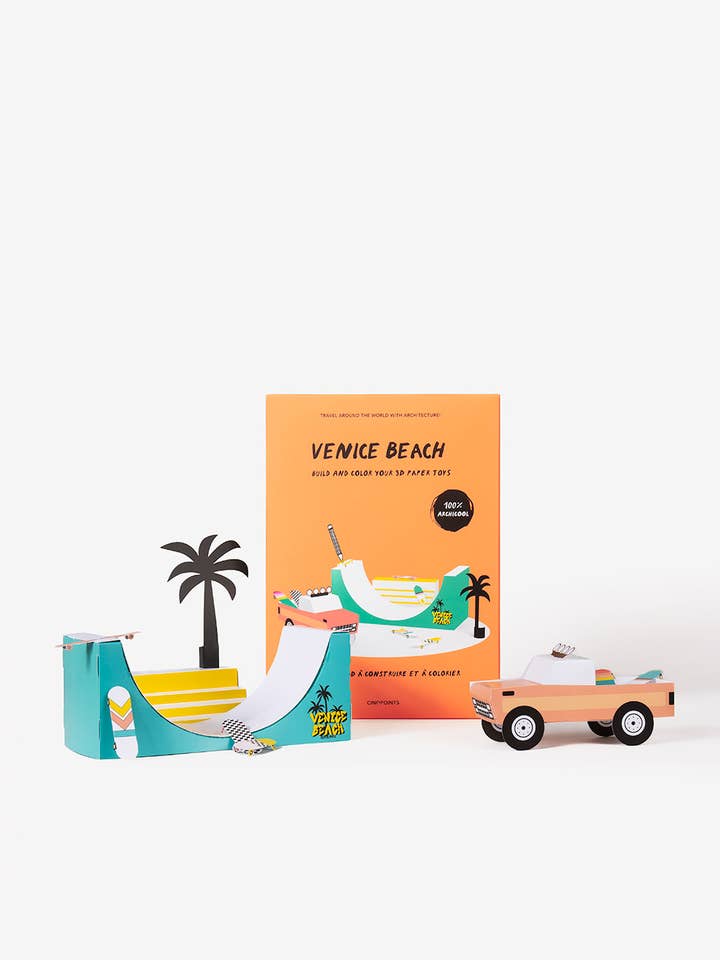 Christmas Paperart DIY Craft Gift - Venice Beach for wholesale by Cinqpoints